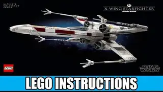 LEGO Star Wars 75355 X-wing Starfighter building instructions