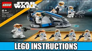 LEGO Star Wars 75359 332nd Ahsoka's Clone Trooper Battle Pack building instructions