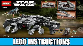 LEGO Star Wars 75361 Spider Tank building instructions