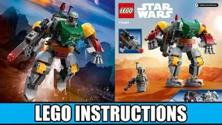 LEGO Star Wars 75369 Boba Fett Mech building instructions