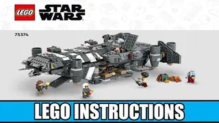 LEGO Star Wars 75374 The Onyx Cinder building instructions