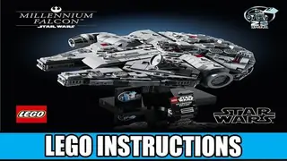 LEGO Star Wars 75375 Millennium Falcon building instructions
