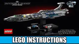 LEGO Star Wars 75377 Invisible Hand building instructions