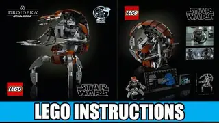LEGO Star Wars 75381 Droideka building instructions