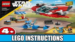 LEGO Star Wars 75384 The Crimson Firehawk building instructions