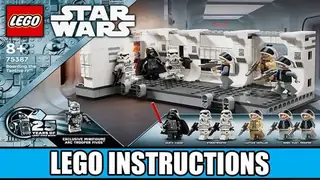 LEGO Star Wars 75387 Boarding the Tantive IV building instructions