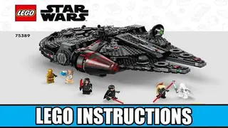 LEGO Star Wars 75389 The Dark Falcon building instructions