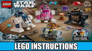LEGO Star Wars 75392 Creative Play Droid Builder building instructions