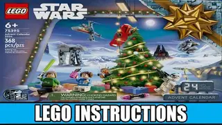 LEGO 75395 LEGO Star Wars Advent Calendar 2024 building instructions