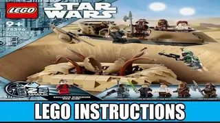 LEGO Star Wars 75396 Desert Skiff & Sarlacc Pit building instructions