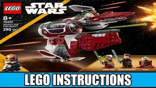 LEGO Star Wars 75401 Ahsoka's Jedi Interceptor building instructions