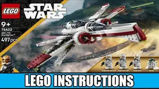 LEGO Star Wars 75402 ARC-170 Starfighter building instructions