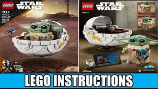 LEGO Star Wars 75403 Grogu with Hover Pram building instructions