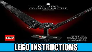 LEGO Star Wars 75406 Kylo Ren's Command Shuttle building instructions