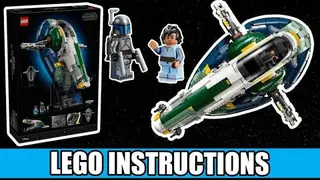 LEGO Star Wars 75409 Jango Fett's Starship building instructions