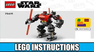 LEGO Star Wars 75411 Darth Maul Mech building instructions