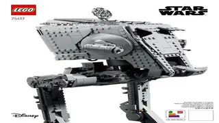 LEGO Star Wars 75417 AT-ST building instructions