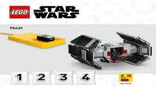 LEGO Star Wars 75421 Darth Vader's TIE Fighter building instructions