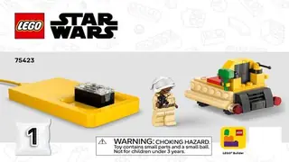 LEGO Star Wars 75423 Luke's Red Five X-wing building instructions