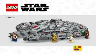 LEGO Star Wars 75426 Millennium Falcon building instructions