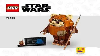 LEGO Star Wars 75430 Wicket the Ewok building instructions