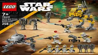 LEGO Star Wars 75431 327th Star Corps Clone Troopers Battle Pack building instructions