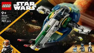 LEGO Star Wars 75433 Jango Fett's Starship building instructions
