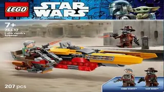 LEGO Star Wars 75437 Cobb Vanth's Speeder building instructions