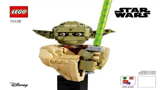 LEGO Star Wars 75438 Yoda Bust building instructions