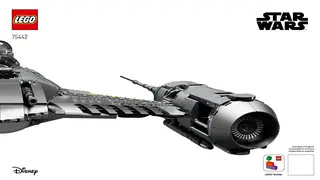 LEGO Star Wars 75442 The Mandalorian's N-1 Starfighter building instructions