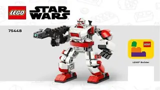 LEGO Star Wars 75448 Clone Shock Trooper Mech building instructions