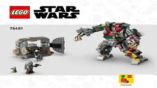 LEGO Star Wars 75451 Hutt Palace Sentry Droid Showdown building instructions