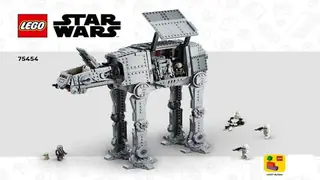 LEGO Star Wars 75454 Imperial Remnant AT-AT with INT-4 building instructions