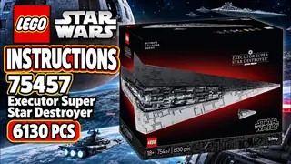LEGO Star Wars 75457 Executor Super Star Destroyer building instructions
