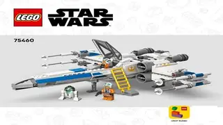 LEGO Star Wars 75460 New Republic X-wing Starfighter building instructions