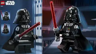 LEGO Star Wars 75461 Up-Scaled Darth Vader Minifigure building instructions