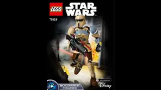LEGO 75523 Star Wars - Scarif Stormtrooper - Buildable Figures building instructions