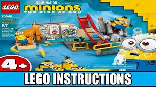 LEGO Despicable Me 75546 Minions in Gru's Lab building instructions