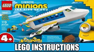 LEGO Despicable Me 75547 Minion Pilot in Training building instructions