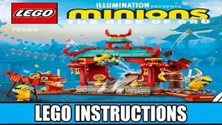 LEGO Despicable Me 75550 Minions Kung Fu Battle building instructions