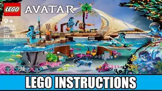 LEGO Avatar 75578 Metkayina Reef Home building instructions