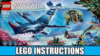 LEGO Avatar 75579 Payakan the Tulkun & Crabsuit building instructions