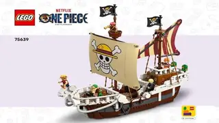 LEGO One Piece 75639 The Going Merry Pirate Ship building instructions