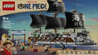 LEGO One Piece 75646 Garp's Marine Battleship building instructions