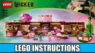 LEGO Wicked 75683 Glinda & Elphaba's Dormitory building instructions