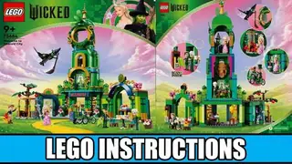 LEGO Wicked 75684 Welcome to Emerald City building instructions