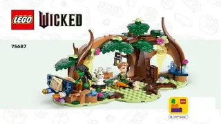 LEGO Wicked 75687 Elphaba's Retreat building instructions