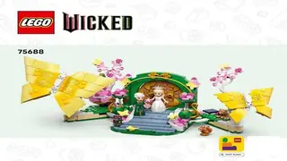 LEGO Wicked 75688 Glinda's Wedding Day building instructions