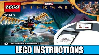 LEGO Marvel 76145 Eternals' Aerial Assault building instructions