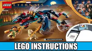 LEGO Marvel 76154 Deviant Ambush! building instructions